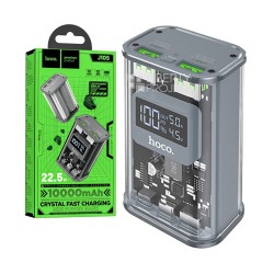 Power Bank Hoco J105 Discovery edition (2 USB+ Tipo-C) 22,5W 10000mAh Cinza